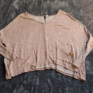 BDG striped oversize sweater
